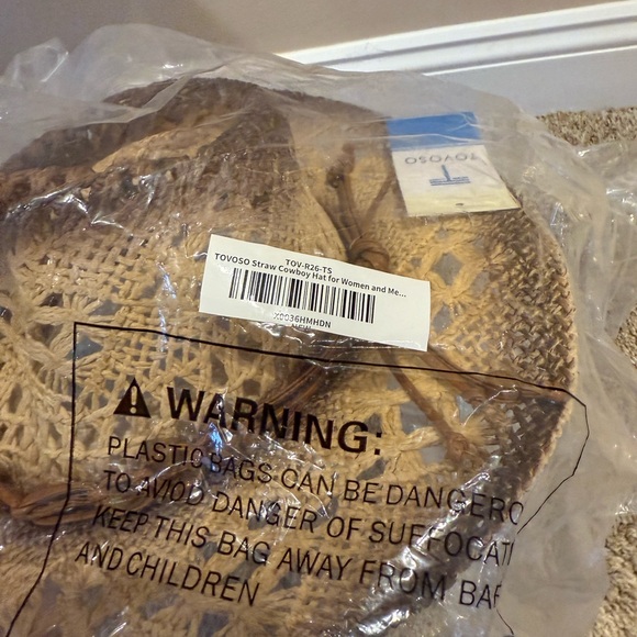 Stylish Woven Cowboy Hat - Picture 6 of 6